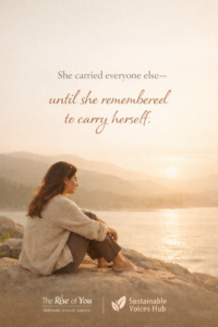 Your Life Is Not a Waiting Room: Time to Unfetter Yourself Women Empoerment Sustainability 1